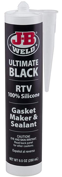 J-B Weld Ultimate Black Silicone Sealant 280ml 32929