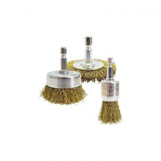Josco Wire Brush Kit 3 Piece BRUKIT3