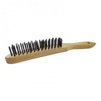 Josco 3 Row Hand Brush Short Handle BSH3R