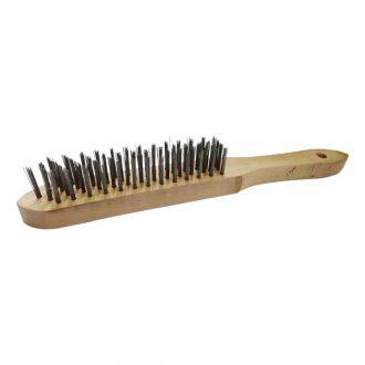 Josco 4 Row Hand Brush Short Handle BSH4R