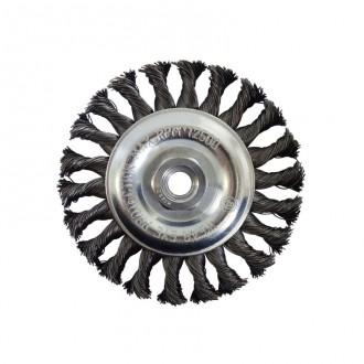 Josco 125mm Twistknot Multi-Thread Wheel Brush BTW127