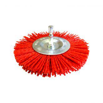 Josco 100mm Abrasive Nylon Wheel Brush JAW100R