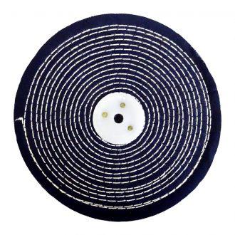 Josco 200mm x 50 Buff Stitched Rag Fold JST20050