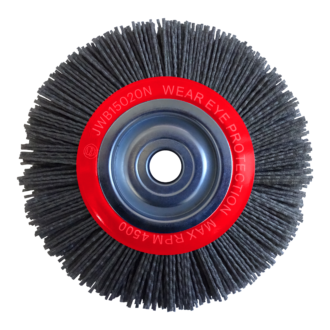 Josco 150mm x 20mm Abrasive Nylon Wheel Brush JWB15020N