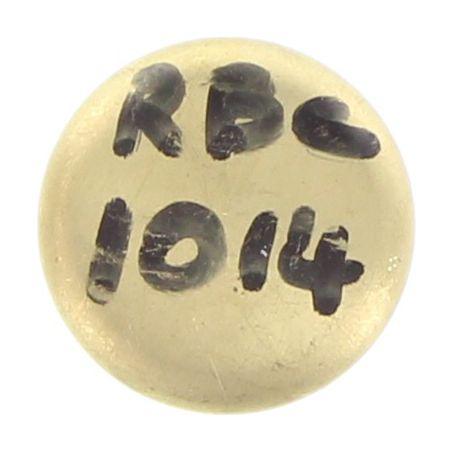 Kelpro Welch Plug Cup 1-1/4in. Brass RBC1014