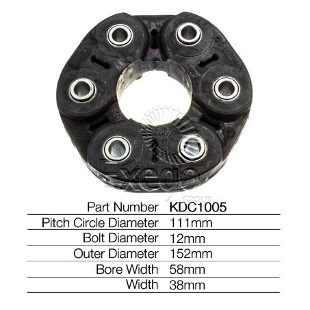Kelpro Driveshaft Coupling KDC1005