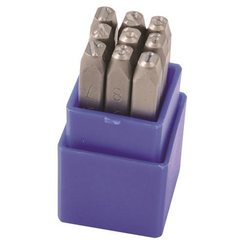 Kincrome Number Stamp Set 5mm 9pc K15003