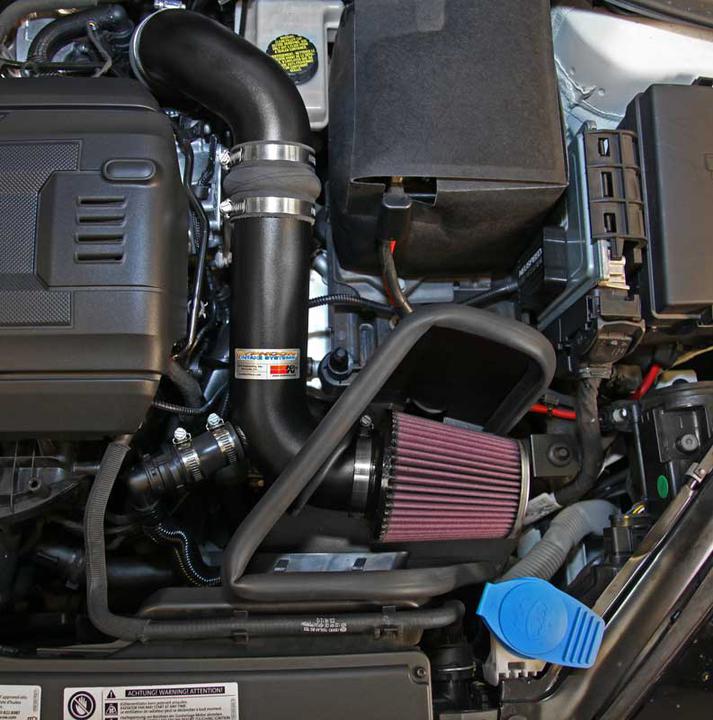 K&N 69-9506TTK Typhoon Induction Kit fits VW Golf R/GTI Mk7 2014-17