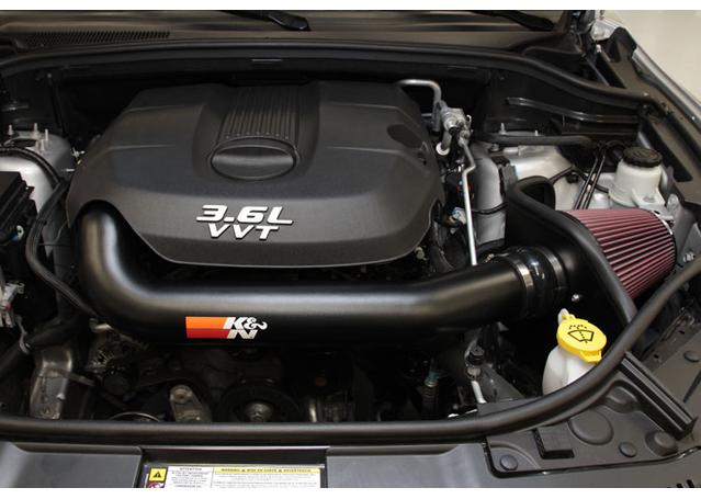 K&N 77-1560KTK 77 Series Induction Kit fits Jeep Grand Cherokee 3.6L V6 2011-15