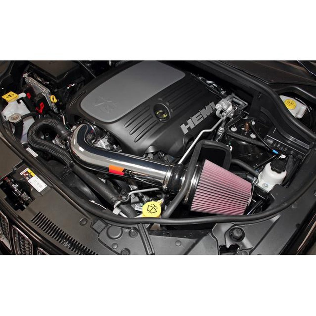 K&N 77-1563KP 77 Series Induction Kit fits Jeep Grand Cherokee 5.7L V8 2011-15