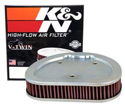 K&N Motorcycle Air Filter Fits Harley 2008 Glides - HD-1508