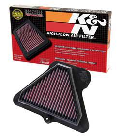 K&N Motorcycle Air Filter Fits Kawasaki ZX10R 11-15 - KA-1011