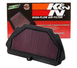 K&N Motorcycle Air Filter Fits Kawasaki ZX6R 09-17 - KA-6009