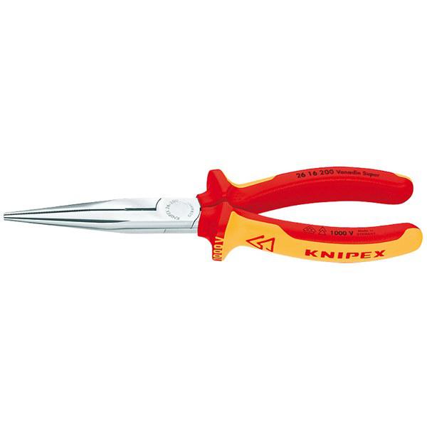 KNIPEX 1000V Long Nose Pliers 200mm 2616200