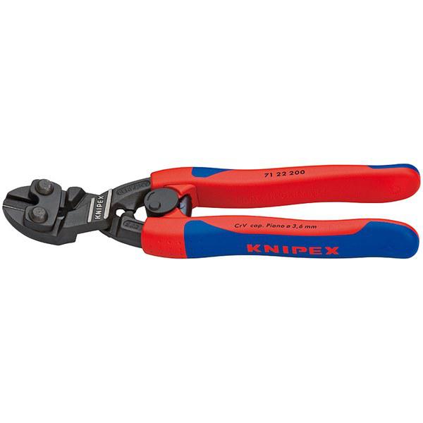 KNIPEX CoBolt Compact Bolt Cutter Bent 200mm 7122200