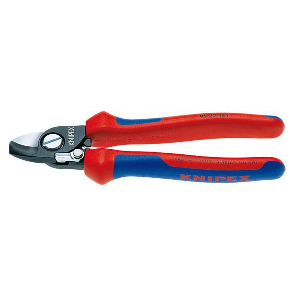 KNIPEX Cable Shears w/ Spring 165mm 9522165