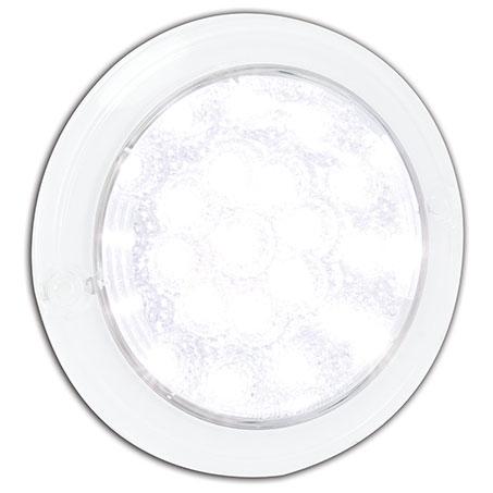 LED Autolamps Reverse Light Round LED 130x116mm 40cm Cable 102W