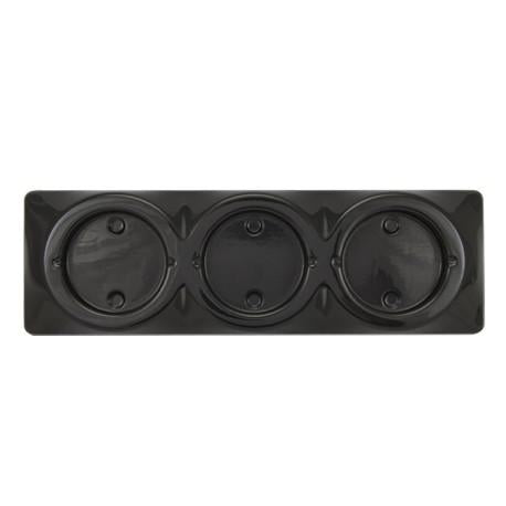 LED Autolamps Black Housing Triple 440mm (Suits 102 Series Lights) 102B2B