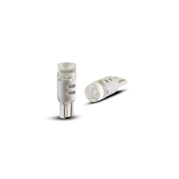 LED Autolamps T10 Wedge Bulb White 12V Blister Pack T10W-12