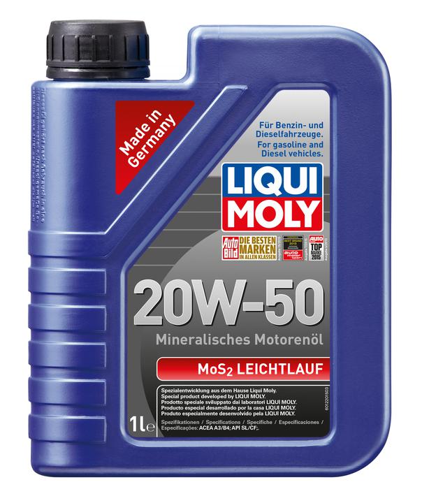 LIQUI MOLY MoS2 Leichtlauf 20W-50 1L