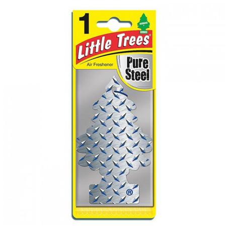 Little Trees Car Air Freshener Pure Steel Scent 1 Pack