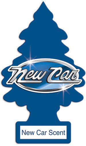 Little Trees Car Air Freshener X-Tra Strength New Car Scent Large 1 Pack