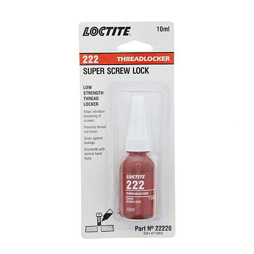 Loctite 222 Threadlocker Low Strength 10ml 22220