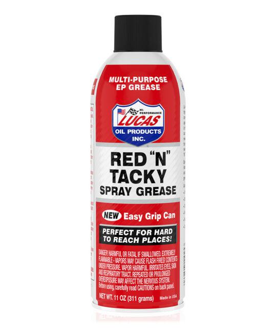 Lucas Red N Tacky Lithium Grease Aerosol Spray 311g 11025