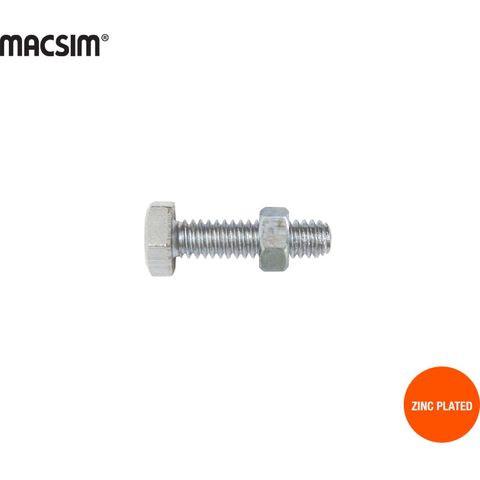 Macsim Bolt M8 X 25mm 8.8 8X25M88B