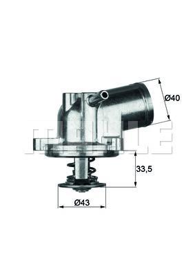 MAHLE Thermostat & Housing TI 21 87