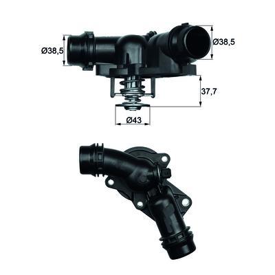 MAHLE Thermostat & Housing TM 13 97