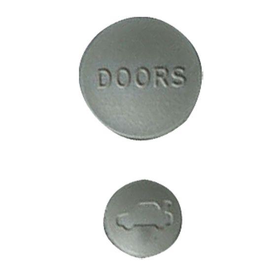 MAP Car Remote Buttons (2 Button) fits Toyota KF320