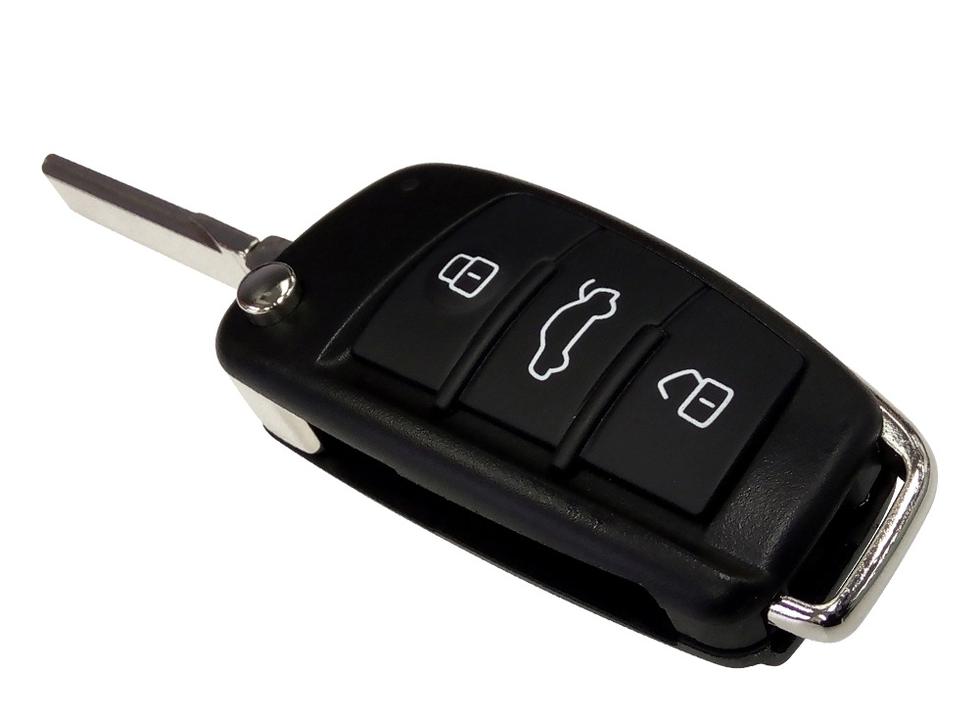 MAP Car Remote Shell (3 Button) fits Audi KF140