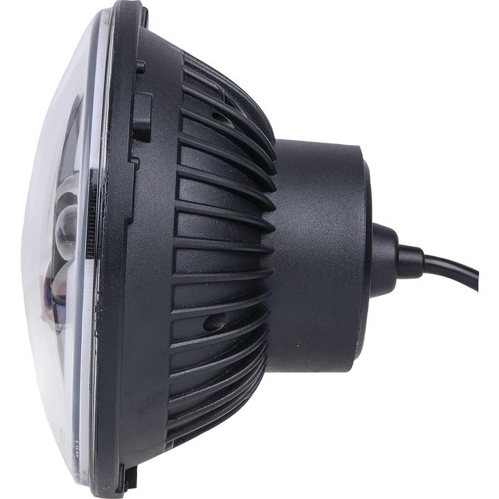 Maxi Trac 4x4 LED Headlight 7"" H4 Connector 6000K IP67 High/Low Beam