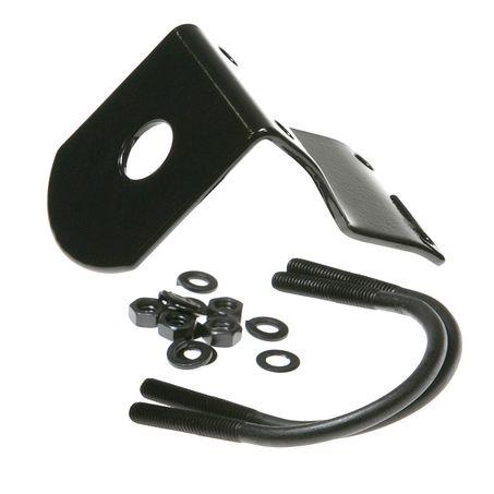 Maxi Trac 4x4 55mm Bull Bar UHF CB Antenna U Bolt Type Mounting Bracket Black MTB55U