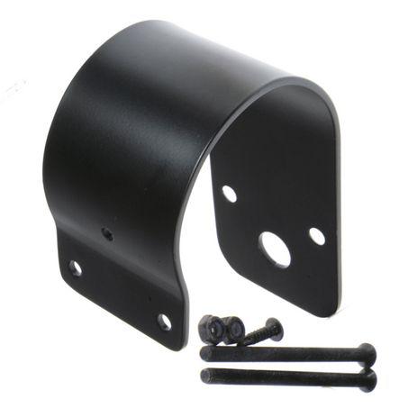 Maxi Trac 4x4 76mm Bull Bar UHF CB Antenna C Type Mounting Bracket Black MTB76
