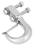 Mean Mother Recovery Tow Hook Chrome MMHKC
