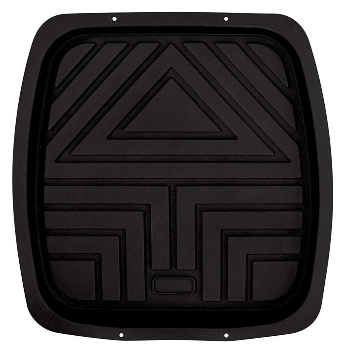 Mean Mother Deep Dish Rubber Floor Mat Rear Black MM4850