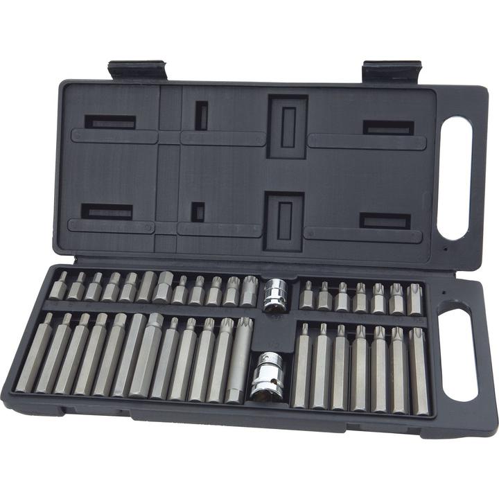 Mechpro Hex Spline & Star Bit Set 40pc MPST108S