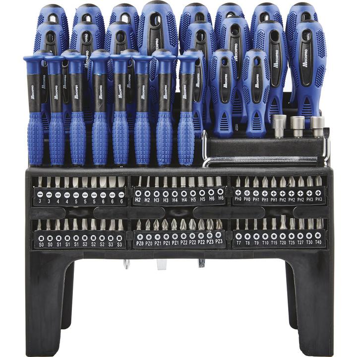Mechpro Screwdriver & Bit Set 100pc