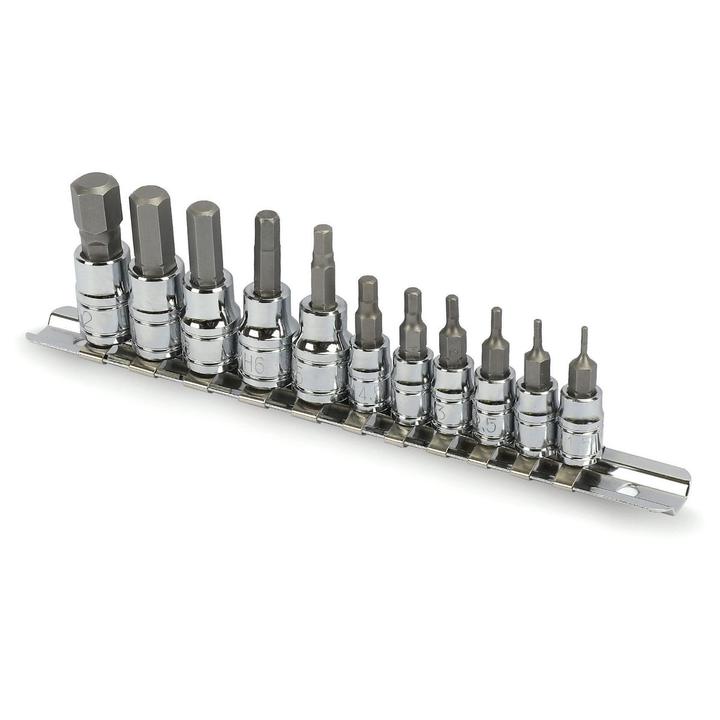 Mechpro Socket Rail Hex Set 11pc
