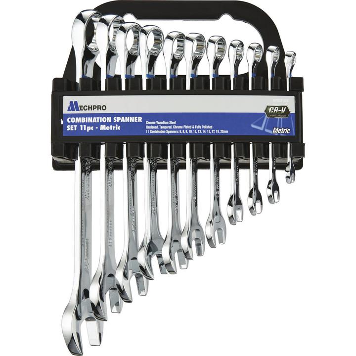 Mechpro Combination Spanner Set Metric 11pc