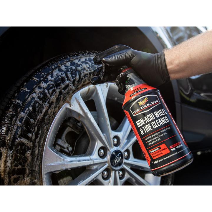 Meguiars Detailer Non-Acid Wheel & Tire Cleaner 946ml DRTU14332