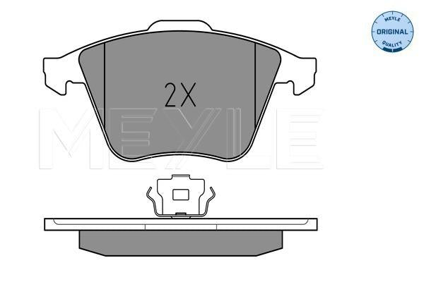 MEYLE Original Brake Pad Set Front 025 239 1218