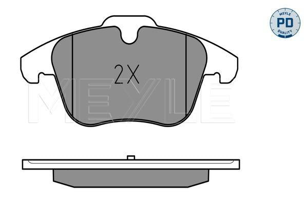 MEYLE PD Brake Pad Set 025 240 8418/PD