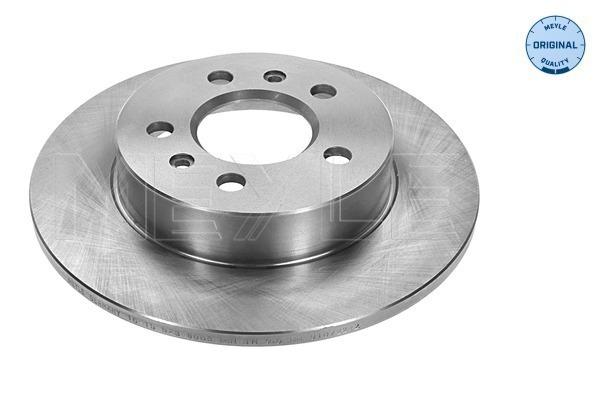 MEYLE Original Brake Rotor Rear Single 16-15 523 0008