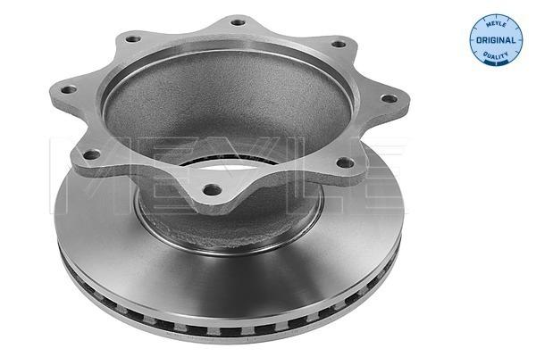 MEYLE Original Brake Rotor Rear Single 535 521 0002