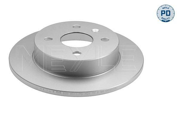 MEYLE PD Brake Rotor Rear Single 615 523 6011/PD