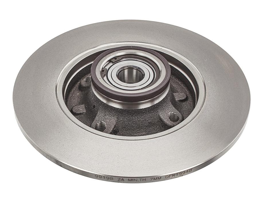 MEYLE Original Brake Rotor Rear Single 11-15 523 4101