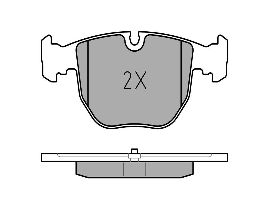 MEYLE Original Brake Pad Set Front 025 214 8619
